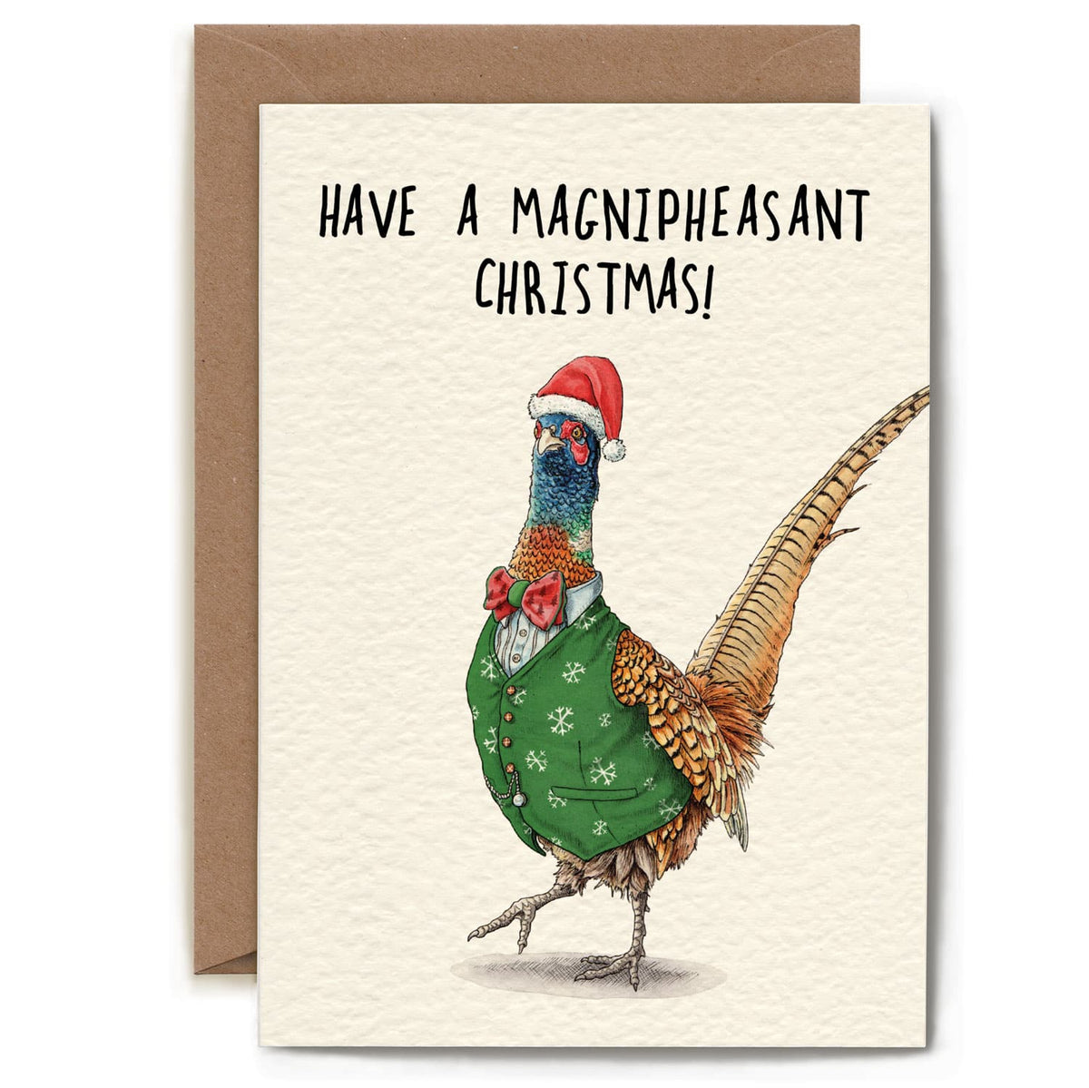 Magnipheasant Christmas Card