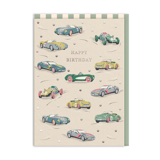 Race Cars Birthday Card – Cath Kidston