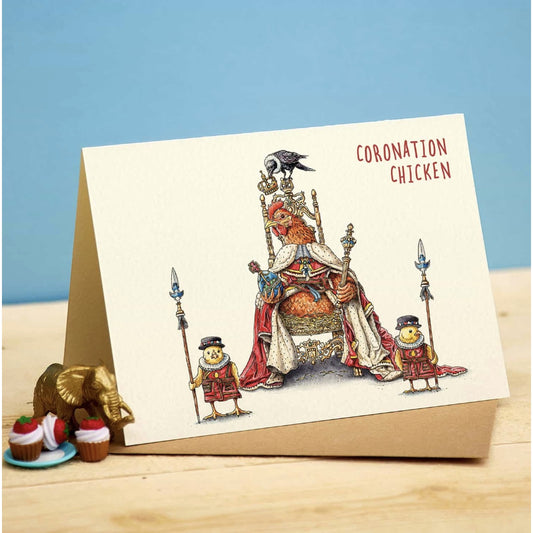 Funny Coronation Chicken Card