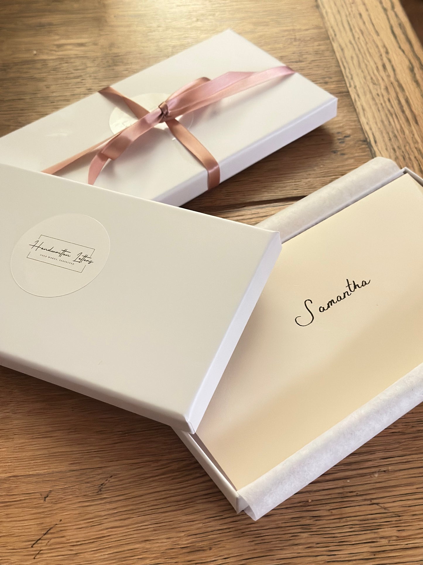 Handwritten Letter Cream Wove