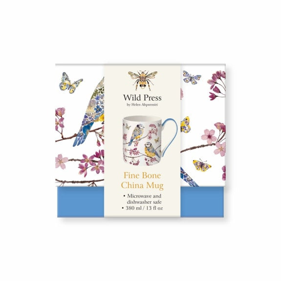 Blue Tits Fine Bone China Mug