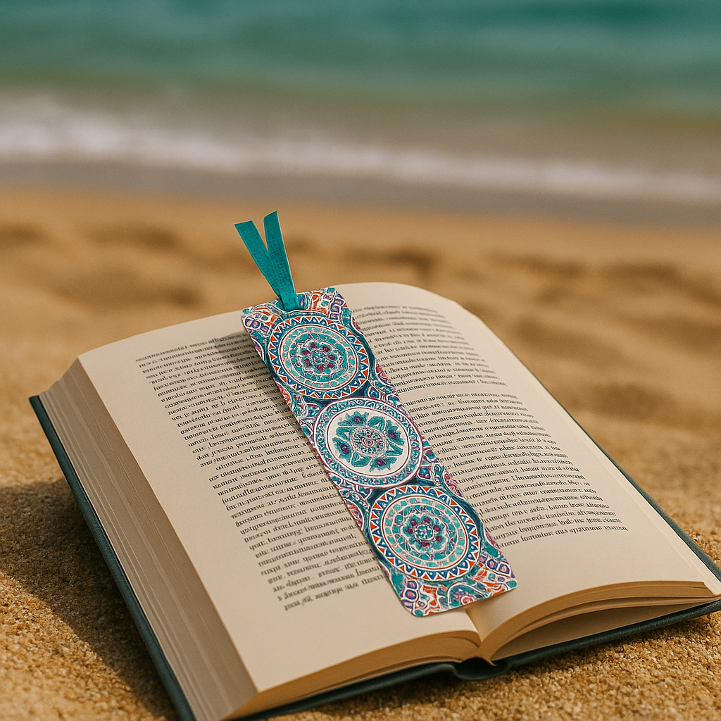 Iznik Ceramics Bookmark – Auguste Racinet Design