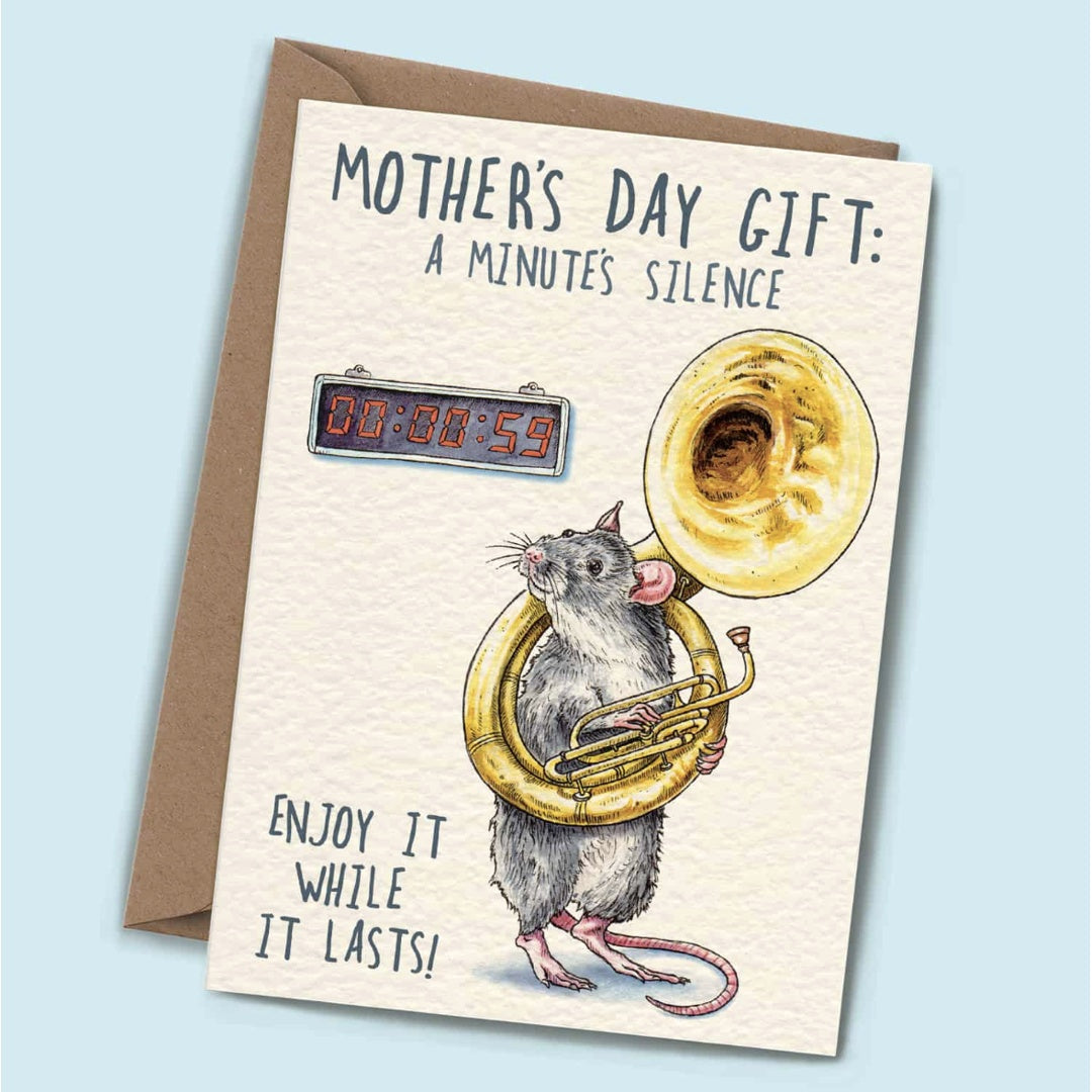 Mothers Day Card A Minutes Silence