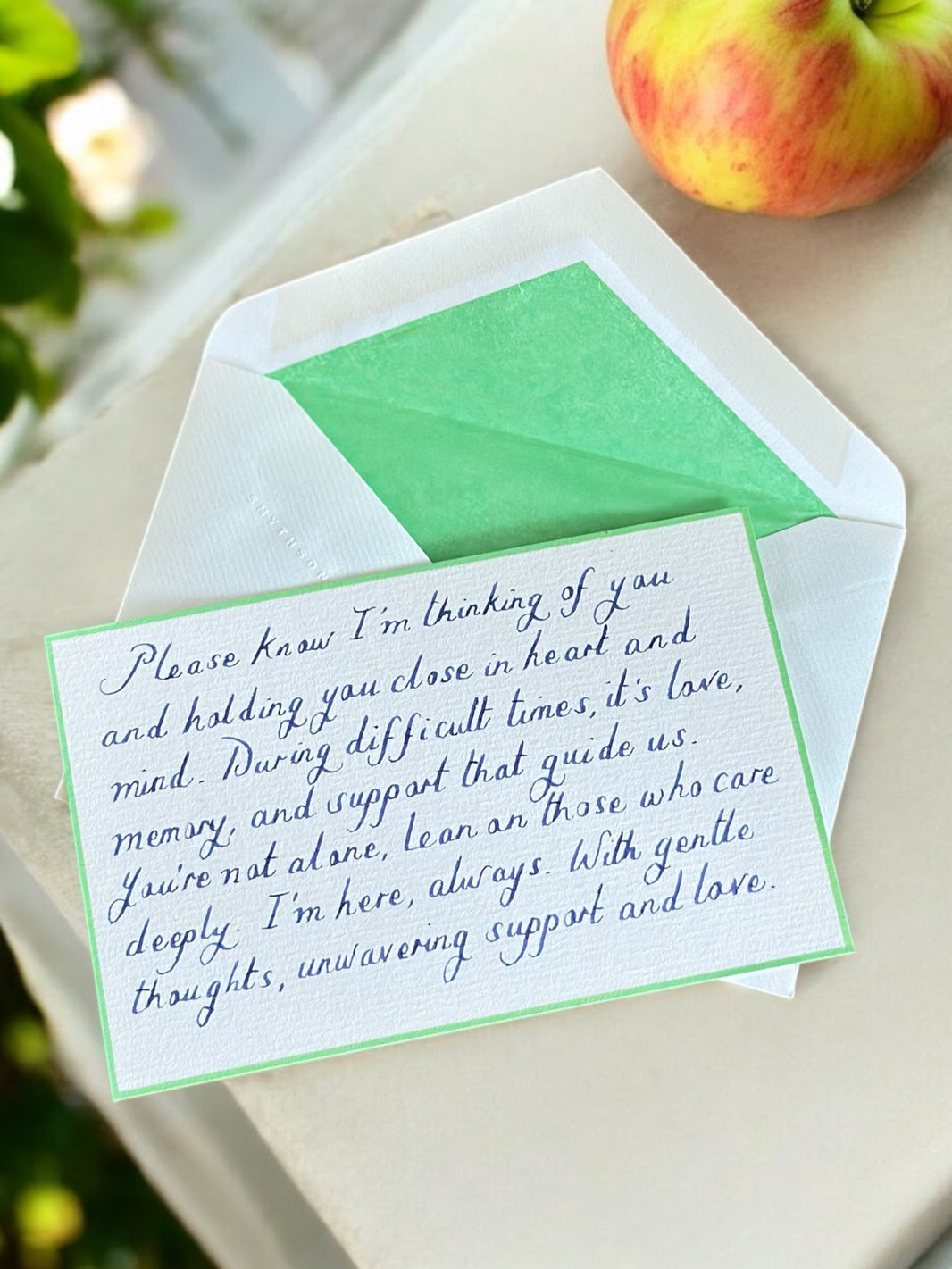 Handwritten Card Example Handwritten Cards UK - Beautifully Written For Your Friends and Family
