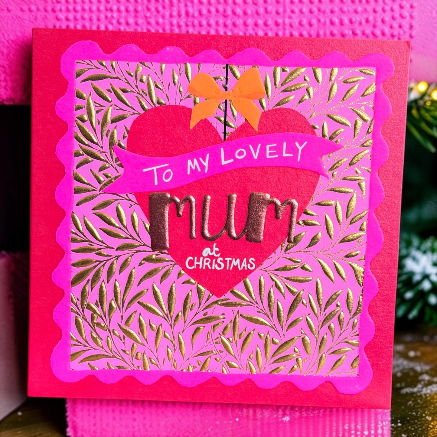 To a Lovely Mum Merry Christmas