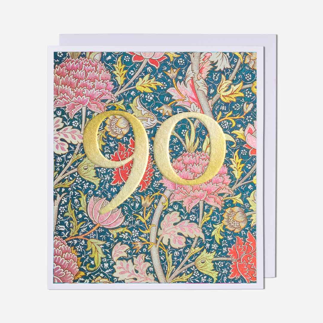 90th Birthday Card