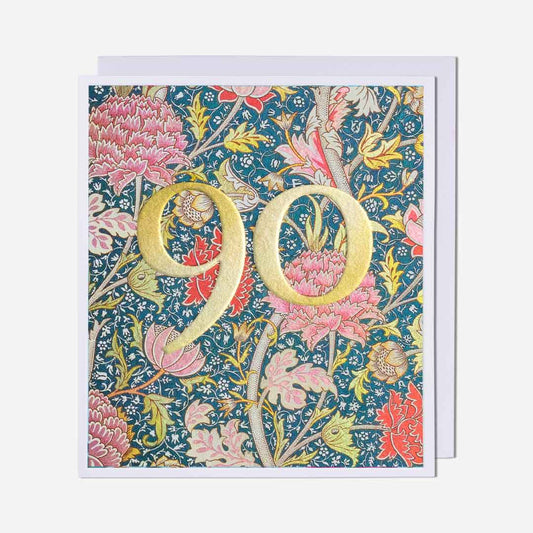 90th Birthday Card
