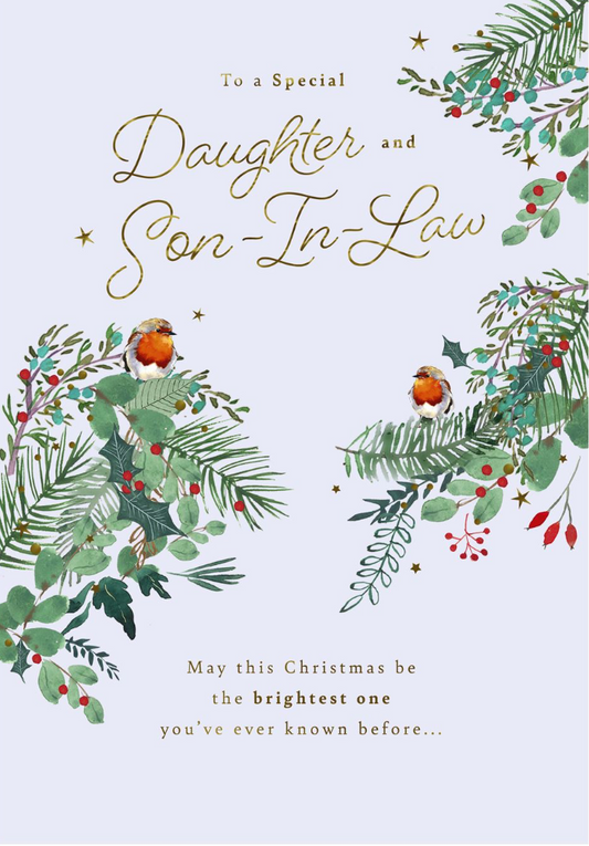 For A Special Daughter & Son-In-Law