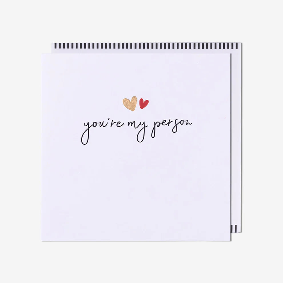 You're My Person Valentines Card