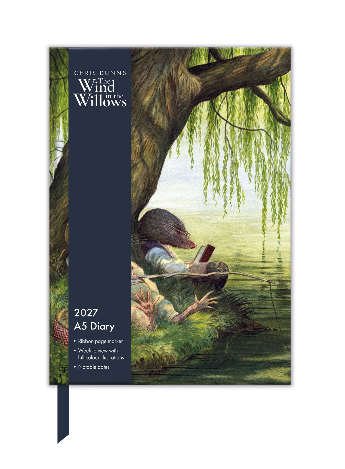 The Wind in the Willows 2027 A5 Diary – Chris Dunn