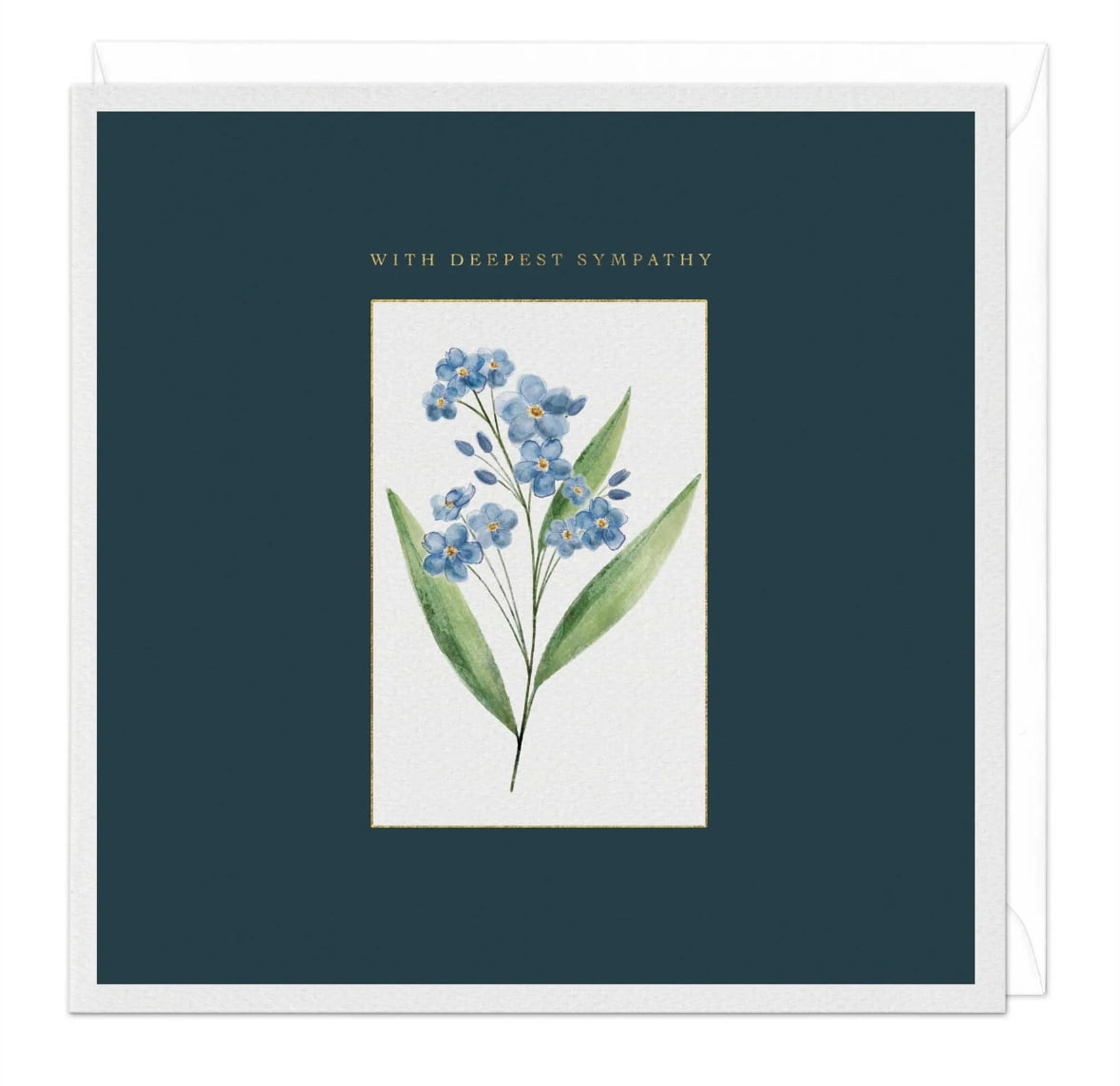 Forget-Me-Not Sympathy Card image 0