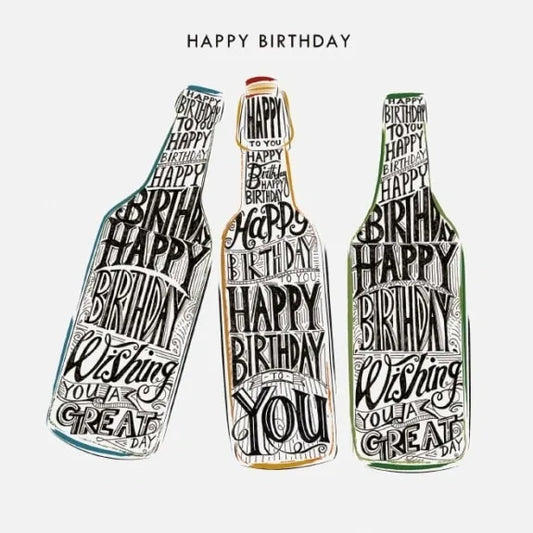 Birthday Beers - Happy Birthday Card by Jo Spicer image 0