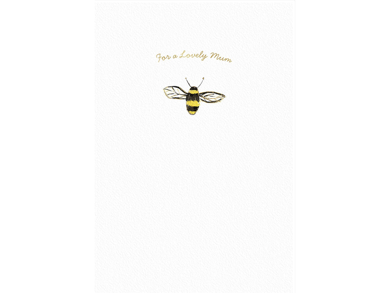 For A Lovely Mum Bee Card image 0