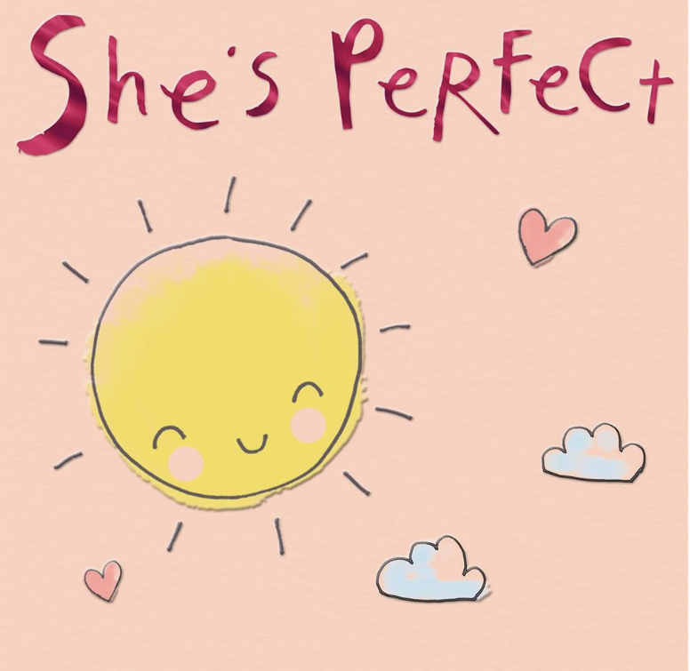 She's Perfect Baby Girl Card image 0