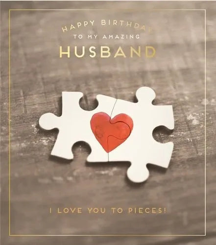 Happy Birthday to my Amazing Husband Card image 0