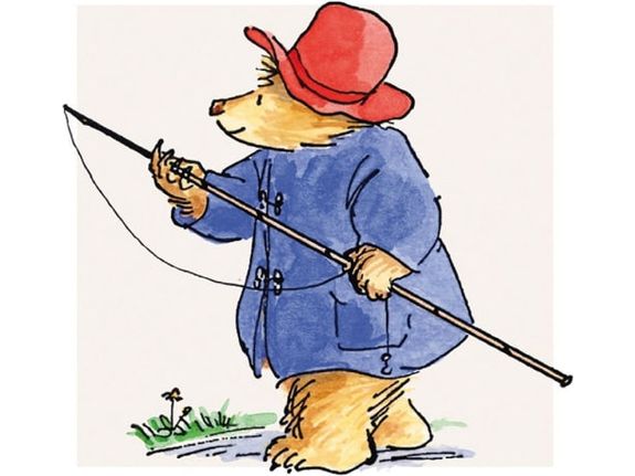 Paddington Fishing Greeting Card image 0