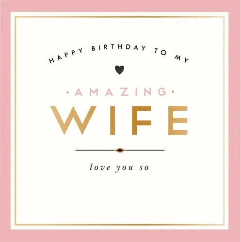 Happy Birthday To My Amazing Wife image 0