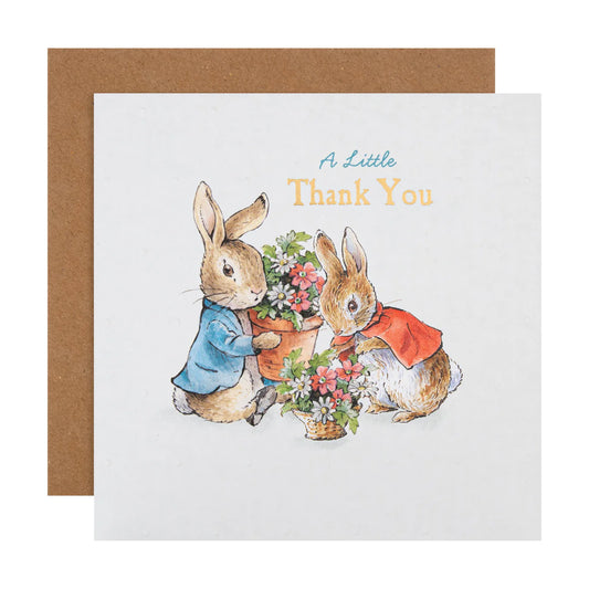 A Little Thank You Beatrix Potter Card image 0