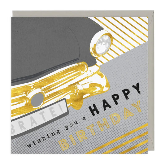 Classic Car Birthday Card image 0