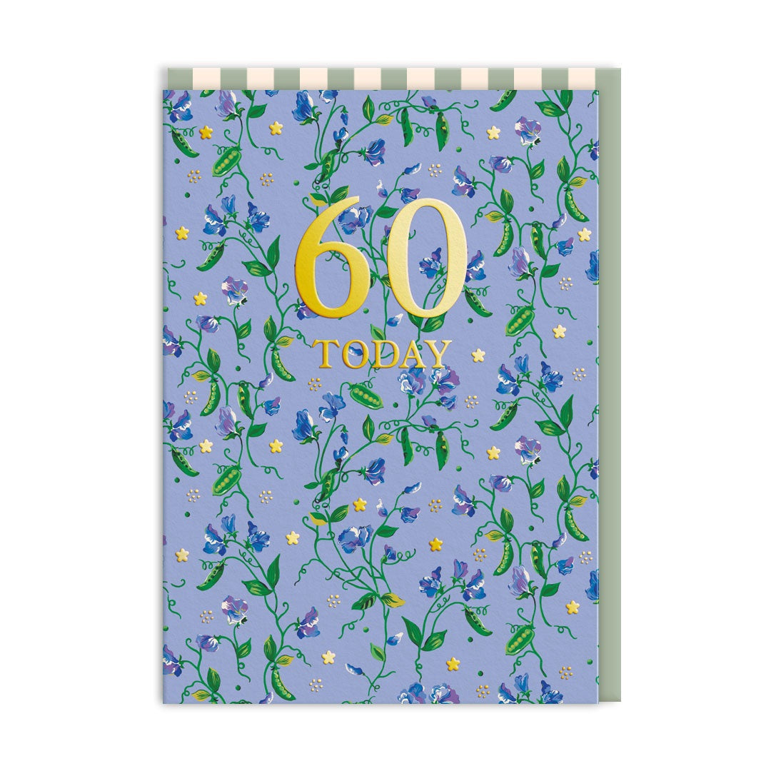 Cath Kidston 60 Today Birthday Card