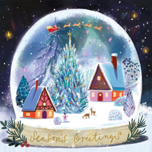 Winter Village Snow Globe
