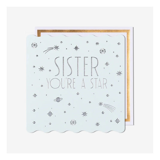 Sister You're Amazing Birthday Card