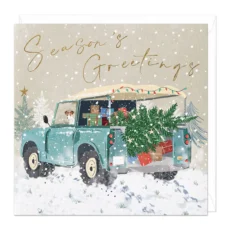 Landrover Christmas Card