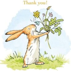 Anita Jeram Nutbrown Hare Thank You Card