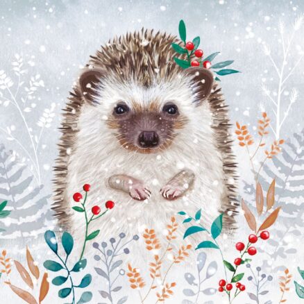 Winter Foliage Hedgehog