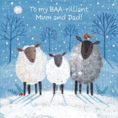 sheep Christmas card