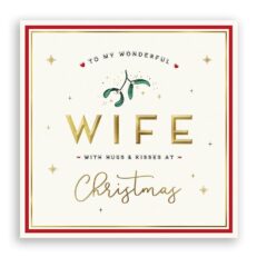 Wonderful Wife Mistletoe Kisses