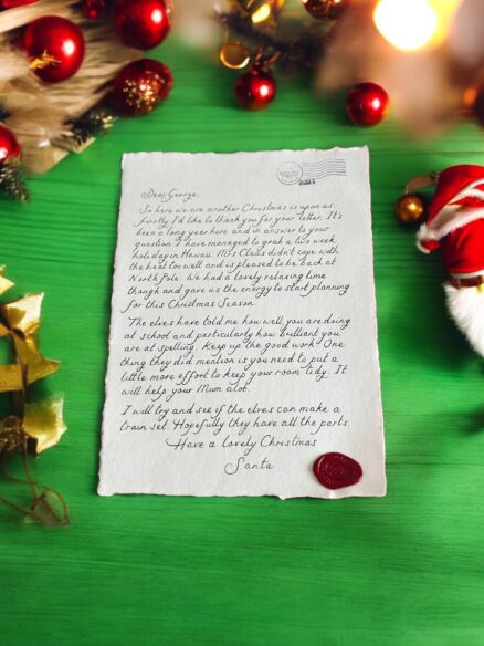 Scroll from Santa