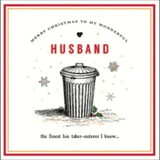 Husband Christmas Card