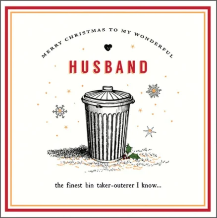 Husband Christmas Card