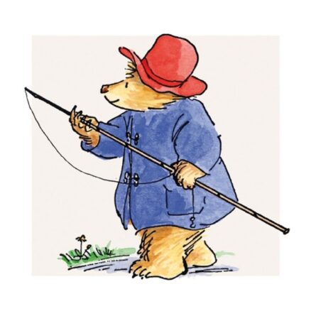 Paddington Fishing Greeting Card